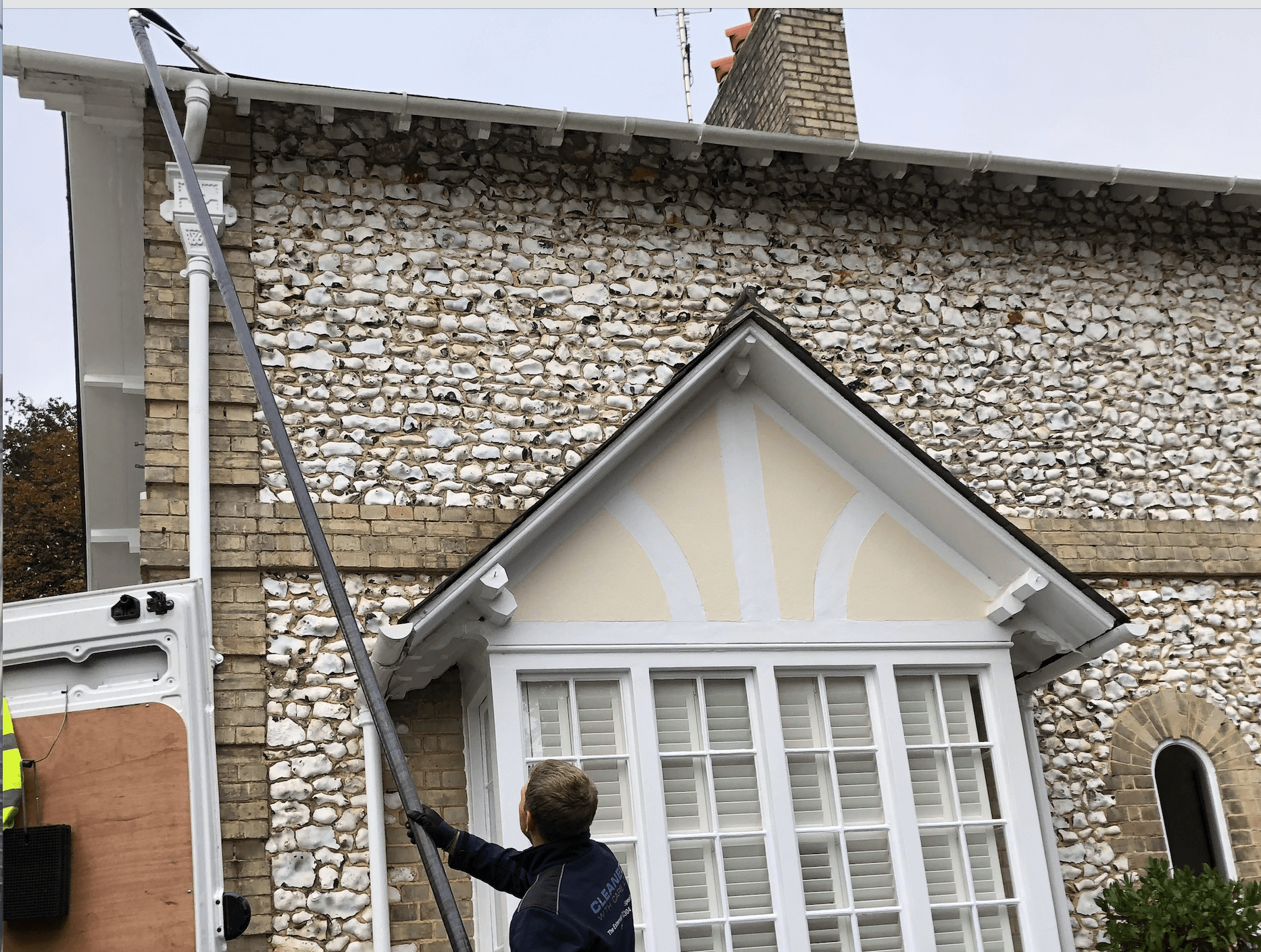 Professional gutter cleaning tools and equipment used by The Roof Moss Cleaners in Kennington